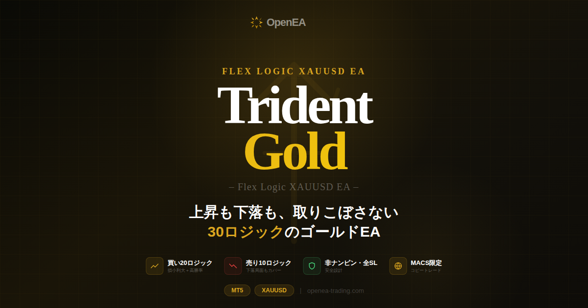Trident Gold – Flex Logic XAUUSD EA
